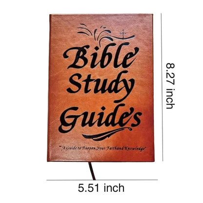 Bible Study Guide Journal – 66 Pages - 1