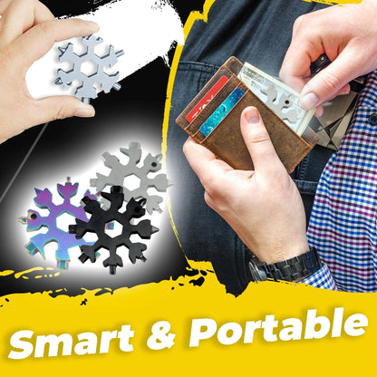 MultiTool 18-in-1 Stainless Steel Portable for Outdoor Adventure