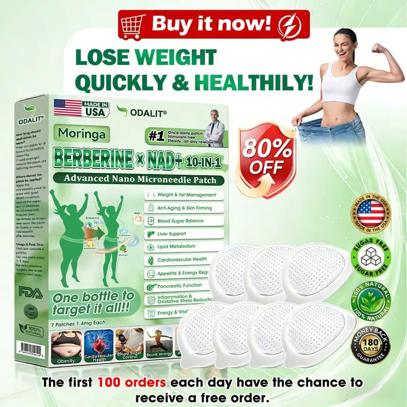 🇺🇸 𝐎𝐟𝐟𝐢𝐜𝐢𝐚𝐥 𝐔𝐒 𝐒𝐭𝐨𝐫𝐞 | 🧑‍⚕️🩺 ODEIUN™ Moringa · Berberine × NAD+ 𝟏𝟎-𝐢𝐧-𝟏 𝐀𝐝𝐯𝐚𝐧𝐜𝐞𝐝 𝐍𝐚𝐧𝐨 𝐌𝐢𝐜𝐫𝐨𝐧𝐞𝐞𝐝𝐥𝐞 𝐏𝐚𝐭𝐜𝐡 — 𝐎𝐧𝐜𝐞 𝐃𝐚𝐢𝐥𝐲, 𝐕𝐢𝐬𝐢𝐛𝐥𝐞 𝐑𝐞𝐬𝐮𝐥𝐭𝐬 𝐢𝐧 𝟕 𝐃𝐚𝐲𝐬