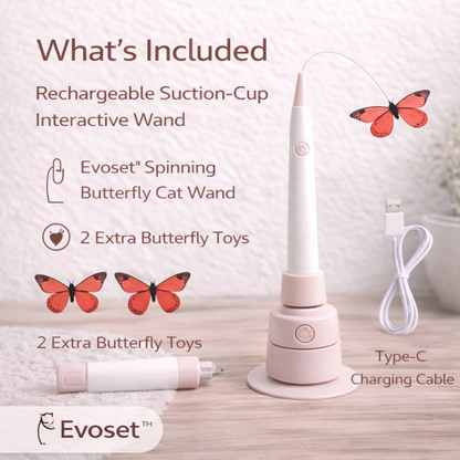 Smart Butterfly Cat Toy — Automatic Teaser for Active Cats 🐾