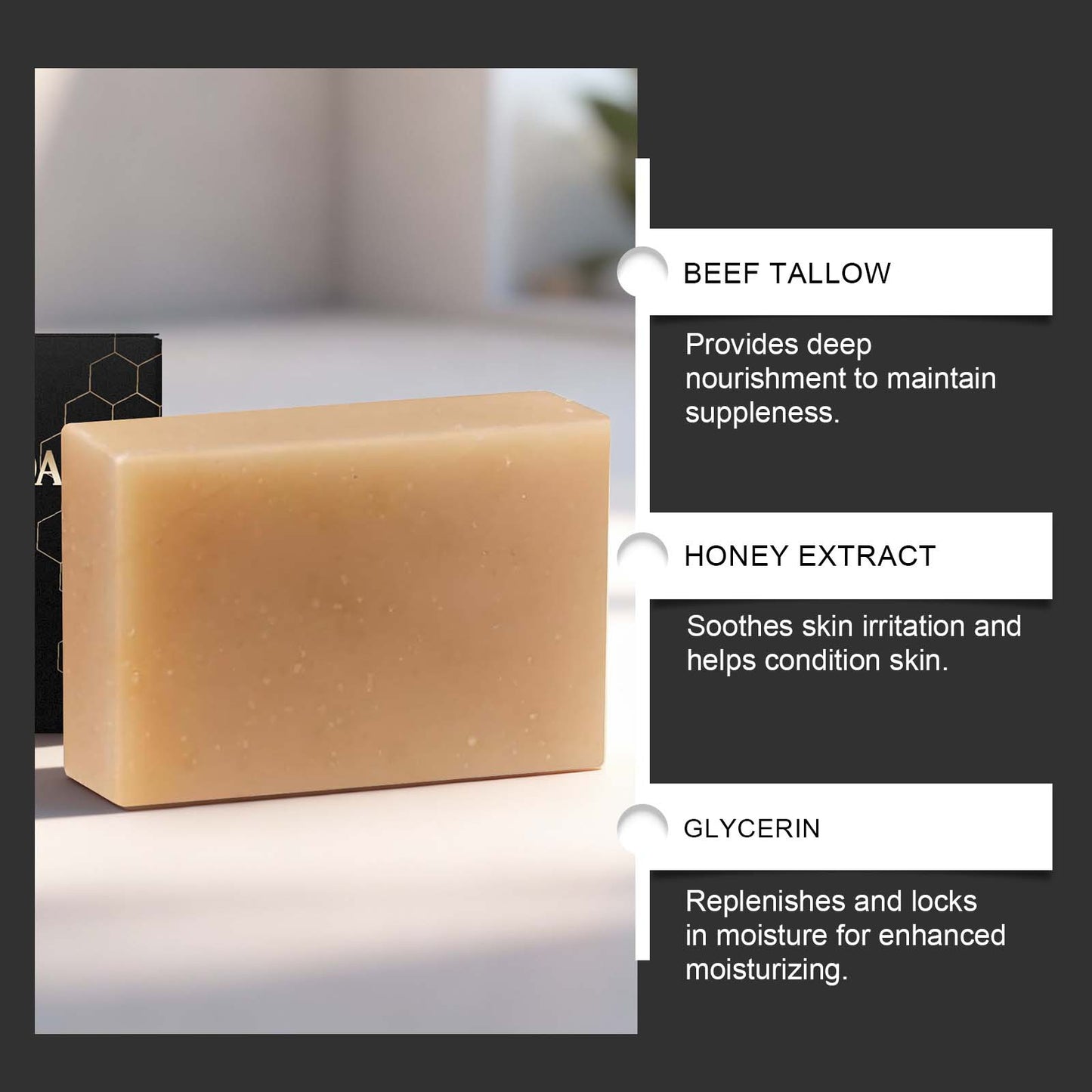 Tallow Honey Soap