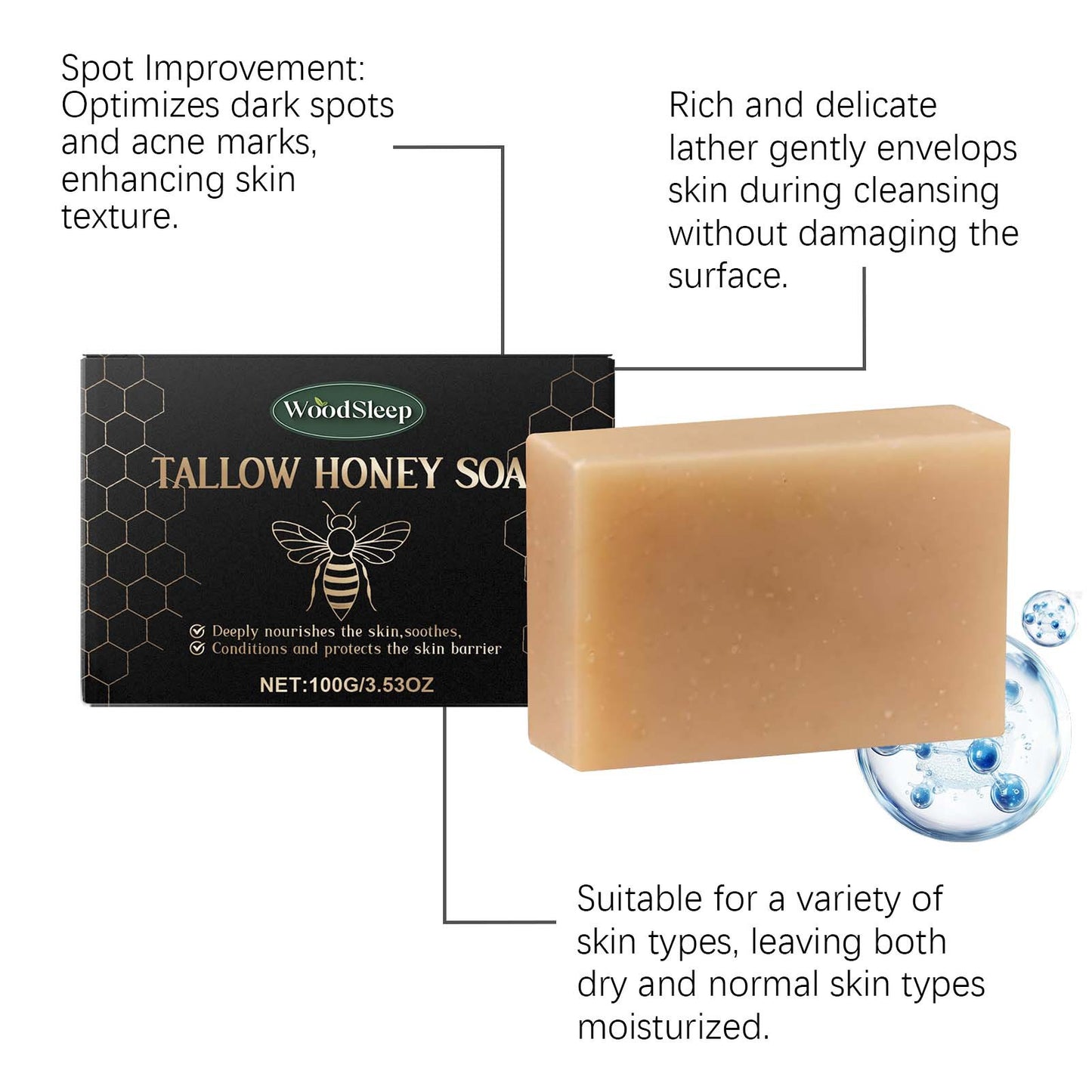 Tallow Honey Soap