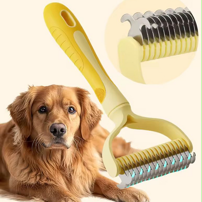 LivoraWell™ Pro-Glide Dual Undercoat Rake