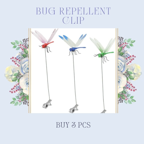 Summer Hot Sale 49% OFF🔥Dragonfly Clip Bug Repe Lient (3PCS) 2026