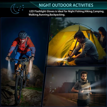 🎄Christmas Sales 49% OFF - 🔥🔥Hands-Free LED Half Finger Gloves