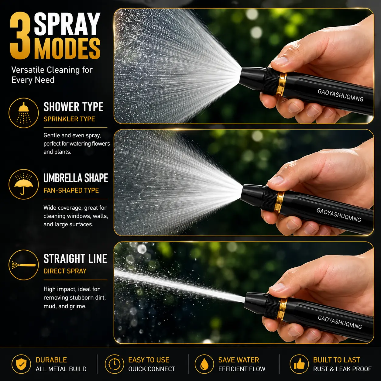 🔥Hot Selling 50%🔥 Home high-pressure car wash water gun