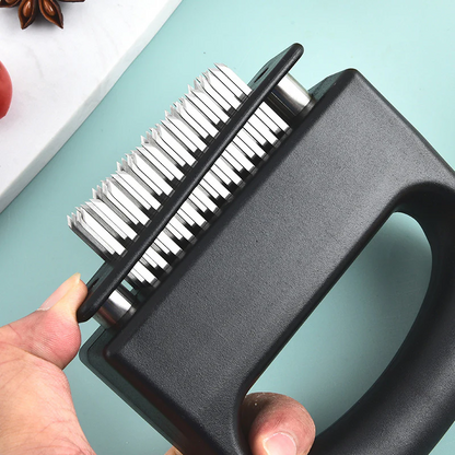 🥩 Professional Meat Tenderizer | Spring-loaded Design