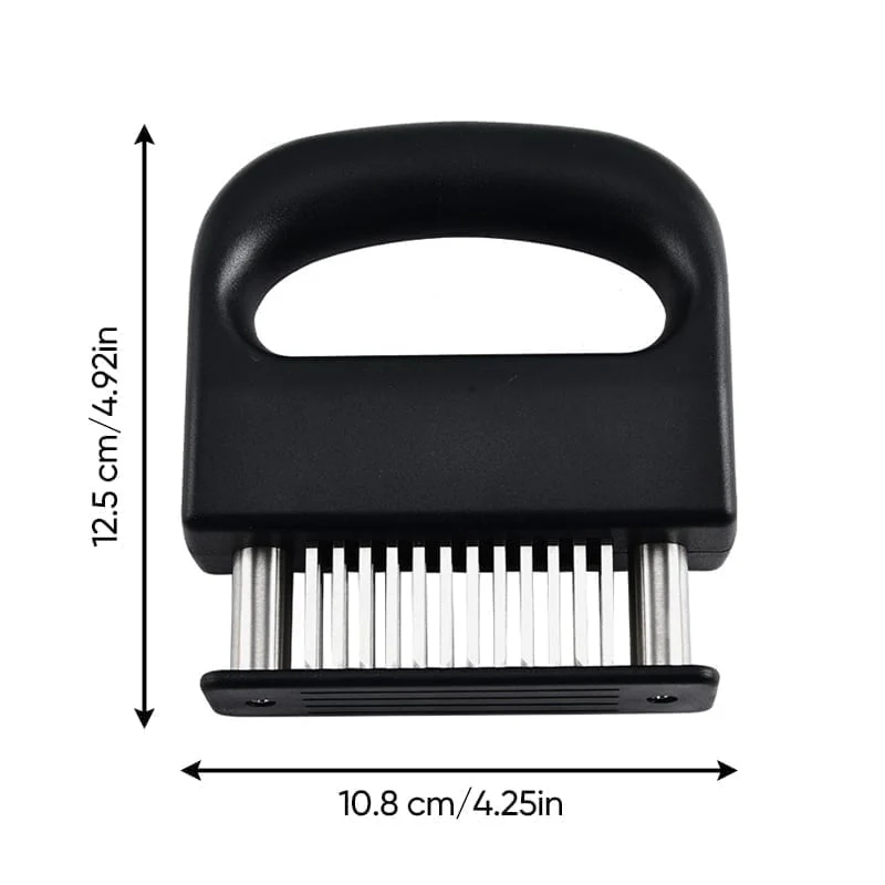 🥩 Professional Meat Tenderizer | Spring-loaded Design