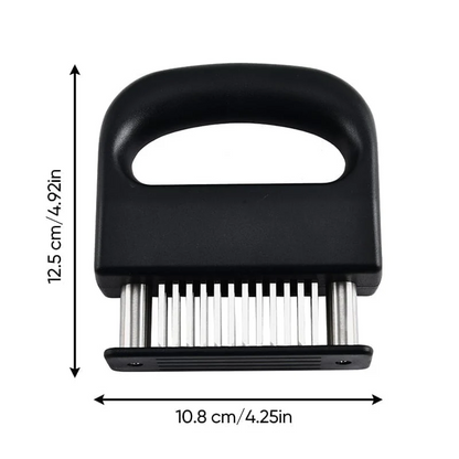 🥩 Professional Meat Tenderizer | Spring-loaded Design