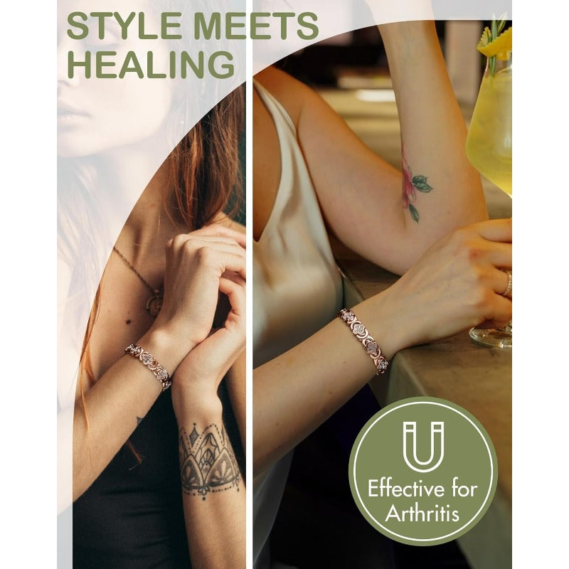 Adjustable Healing Magnetic Bracelet for Women