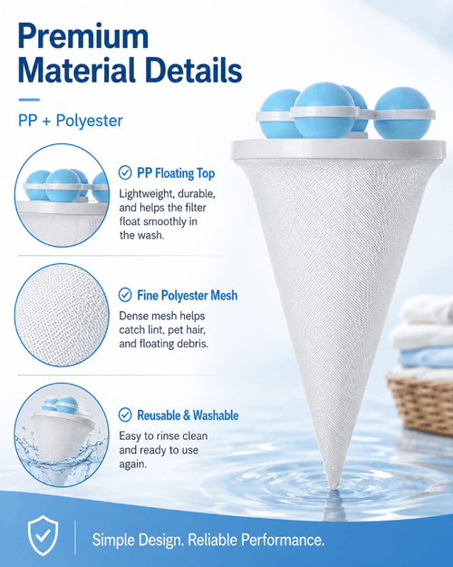 🔥 49% OFF Today - Washing Machine Hair Filter Mesh Bags