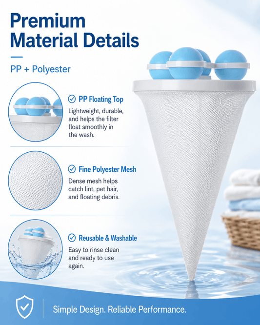 🔥 49% OFF Today - Washing Machine Hair Filter Mesh Bags