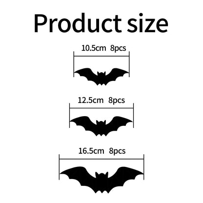 🦇 TURN YOUR WALL INTO A BAT SWARM 3D Wings + Flashing LED Lights — Instant Halloween Magic