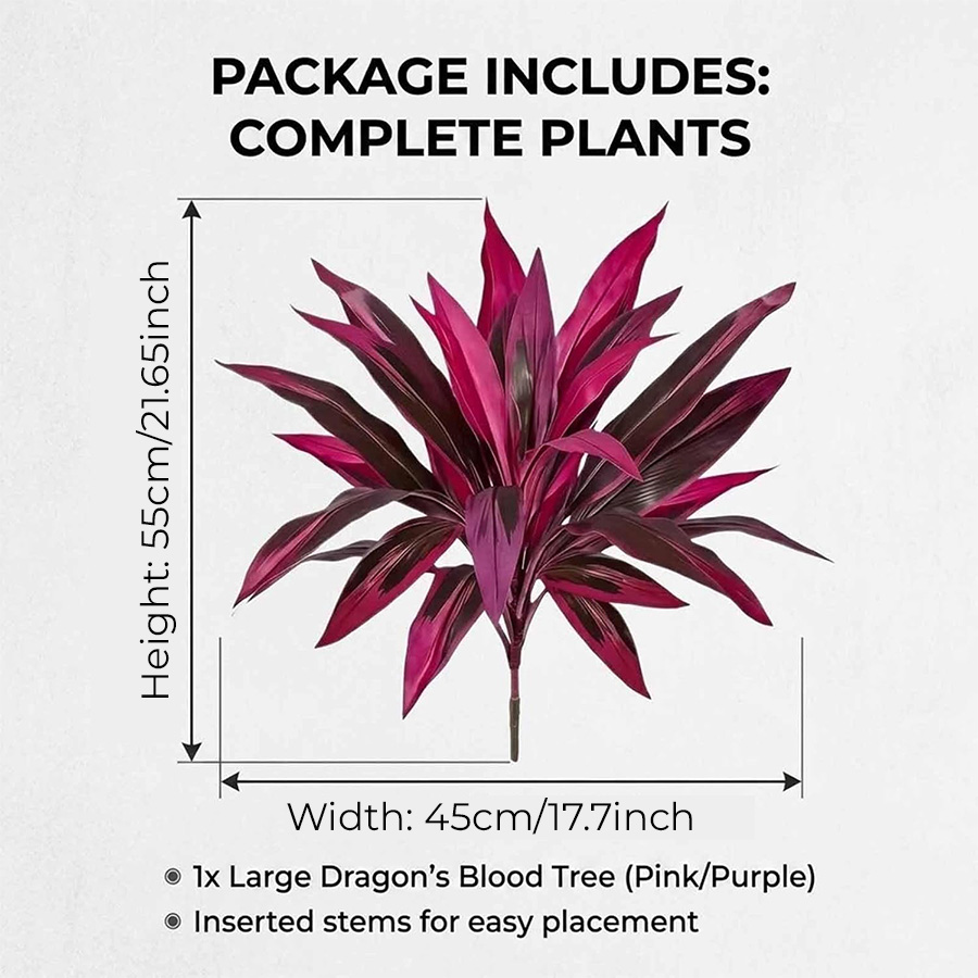 🔥Last Day 50% OFF🔥Artificial Dragon’s Blood Tree Plants