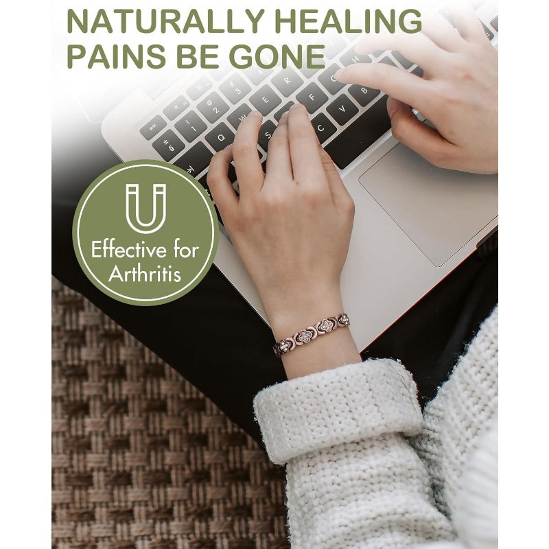 Adjustable Healing Magnetic Bracelet for Women