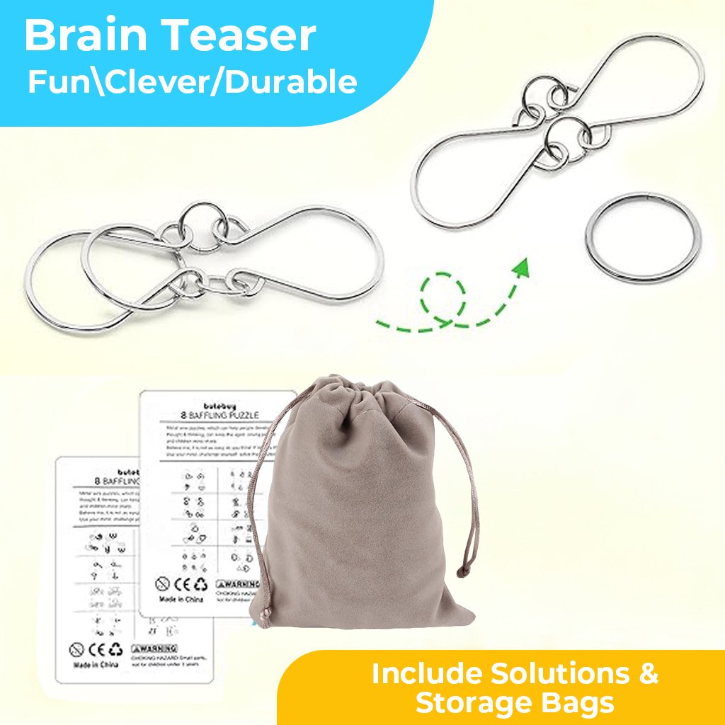 The Best Holiday Gift🎁 Metal Montessori Puzzle Solving