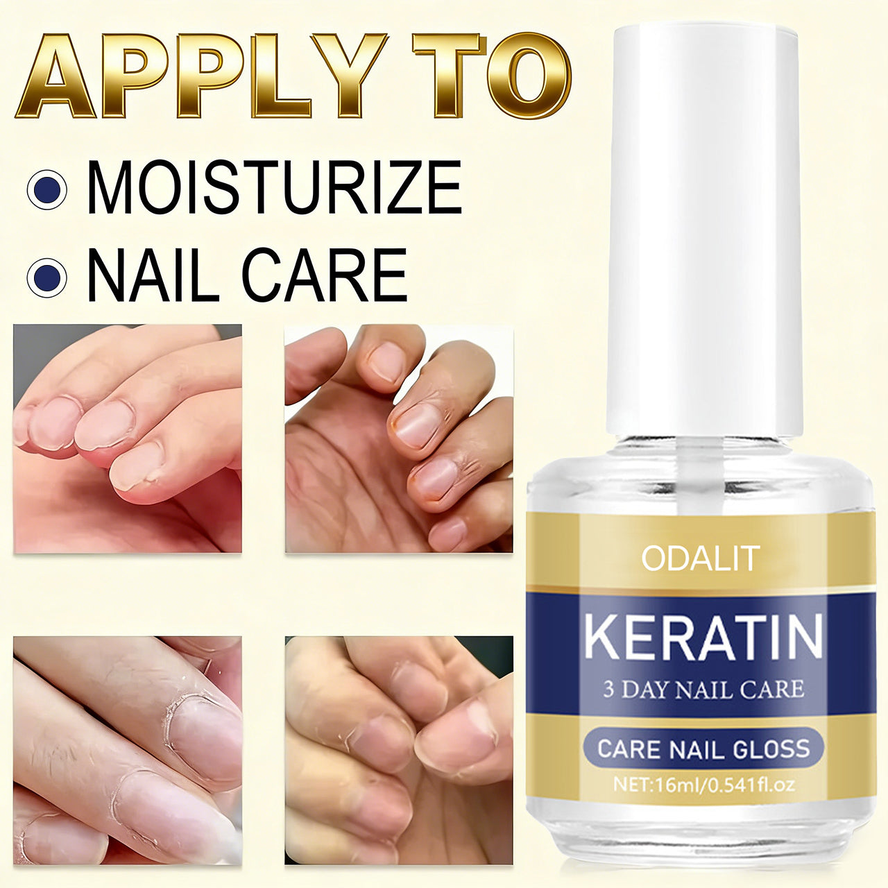 2026 Nail Recovery: Visibly Stronger Nails in 3 Days | Advanced Keratin & Aloe Care