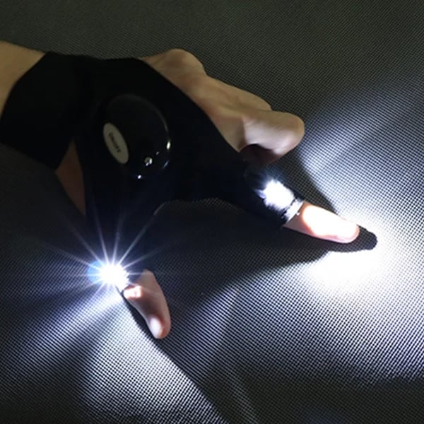 🎄Christmas Sales 49% OFF - 🔥🔥Hands-Free LED Half Finger Gloves