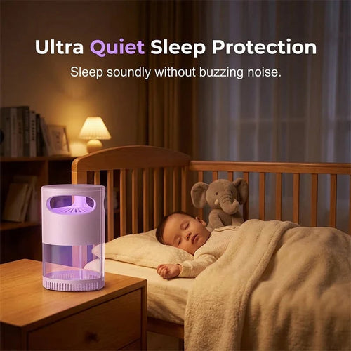 🥳2026 Hot Seller🥳💞Over 50,000 Units Sold!👵❤️ 50% OFF TODAY! 💡USB-Powered Mosquito Trap🦟❌