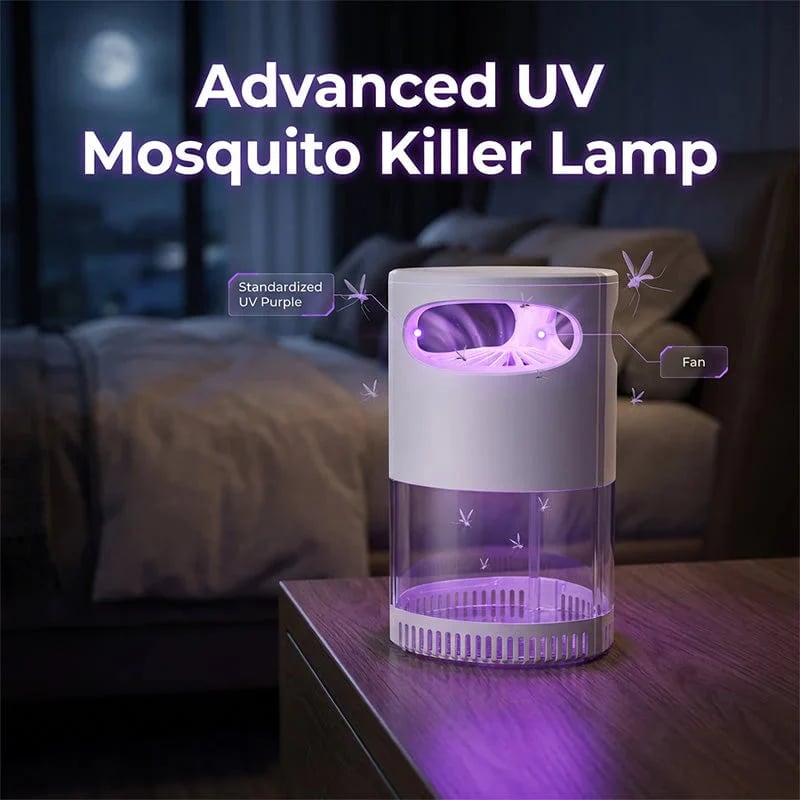 🥳2026 Hot Seller🥳💞Over 50,000 Units Sold!👵❤️ 50% OFF TODAY! 💡USB-Powered Mosquito Trap🦟❌