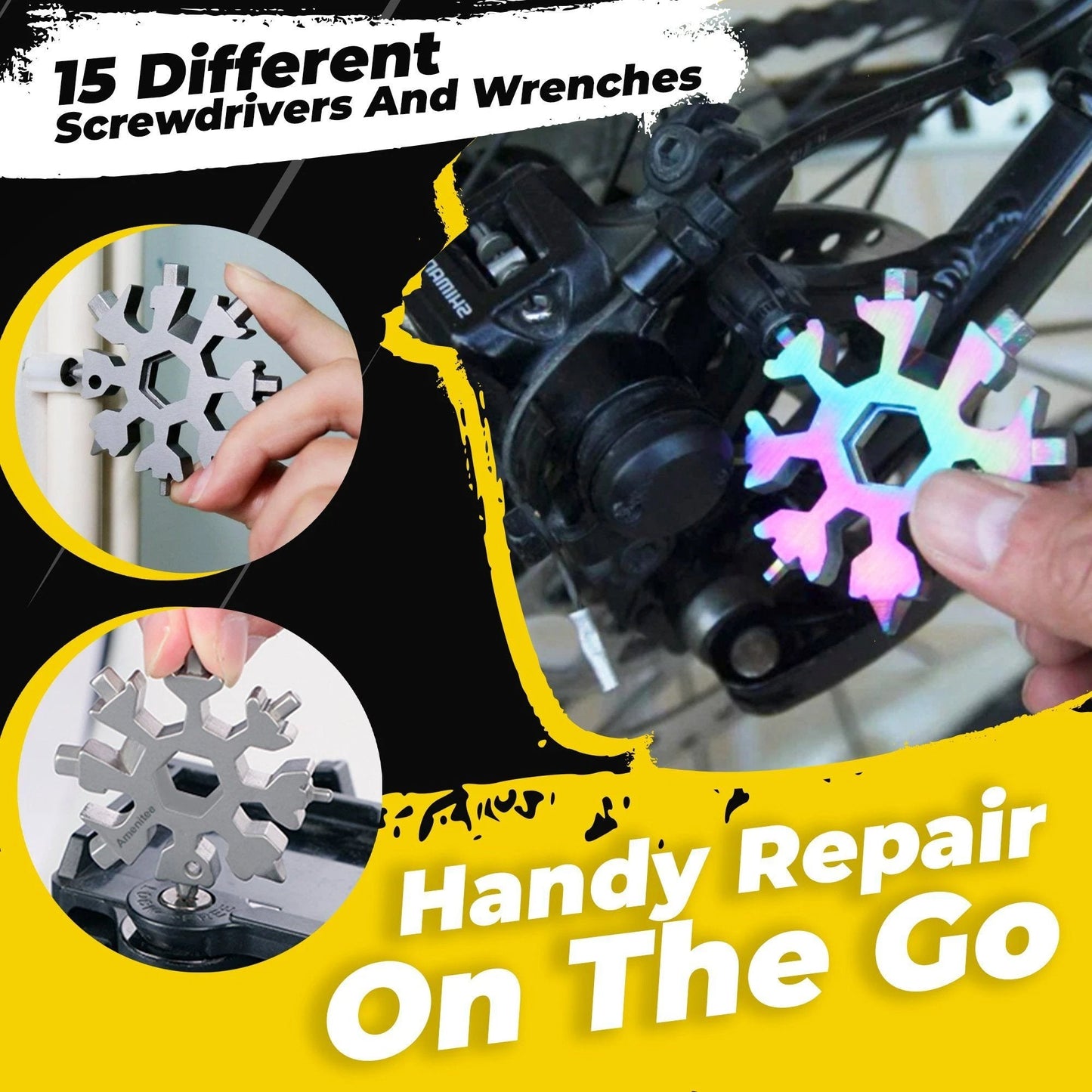 MultiTool 18-in-1 Stainless Steel Portable for Outdoor Adventure