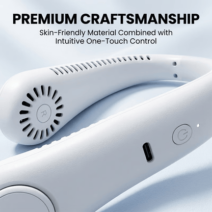 🔥Last Day 50% OFF - 🍃360° Portable Bladeless Neck Fan