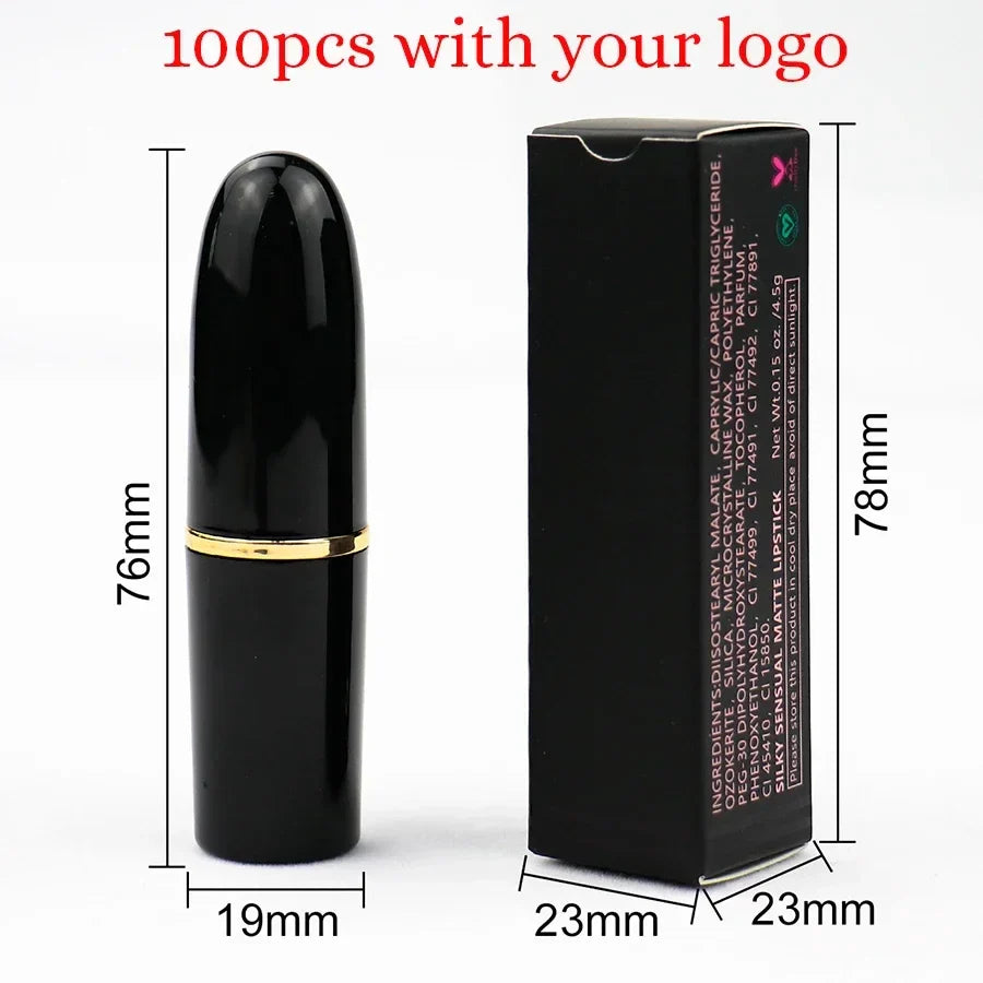 100pcs with logo