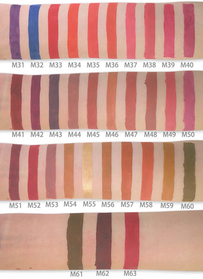 Private Label 105-color Lipgloss White Tube Custom Logo Bulk Makeup Pigment Liquid Glaze Various Matte Metal Color Aurora