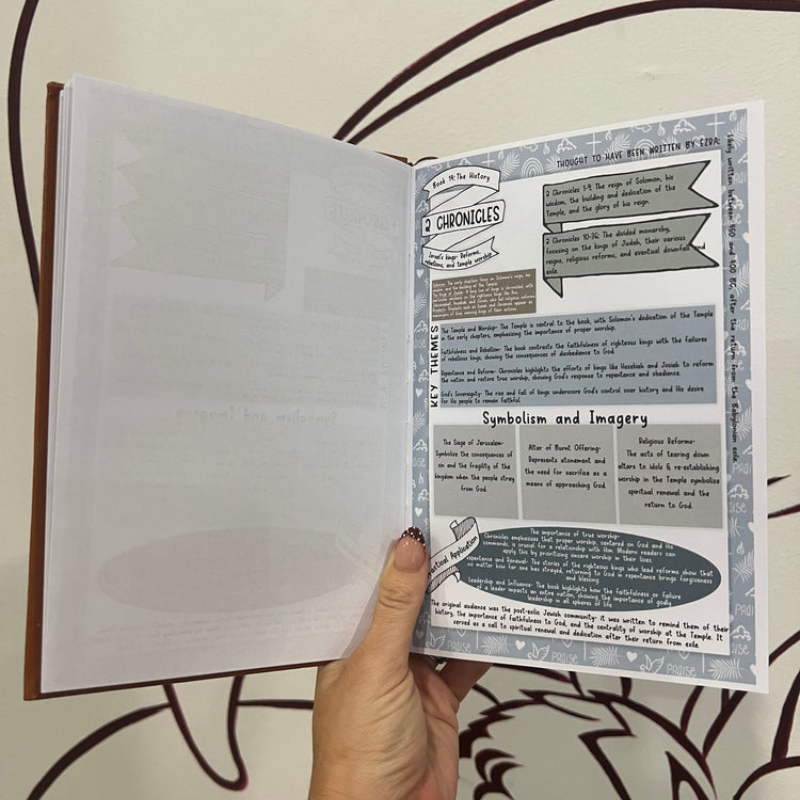 Bible Study Guide Journal – 66 Pages - 1