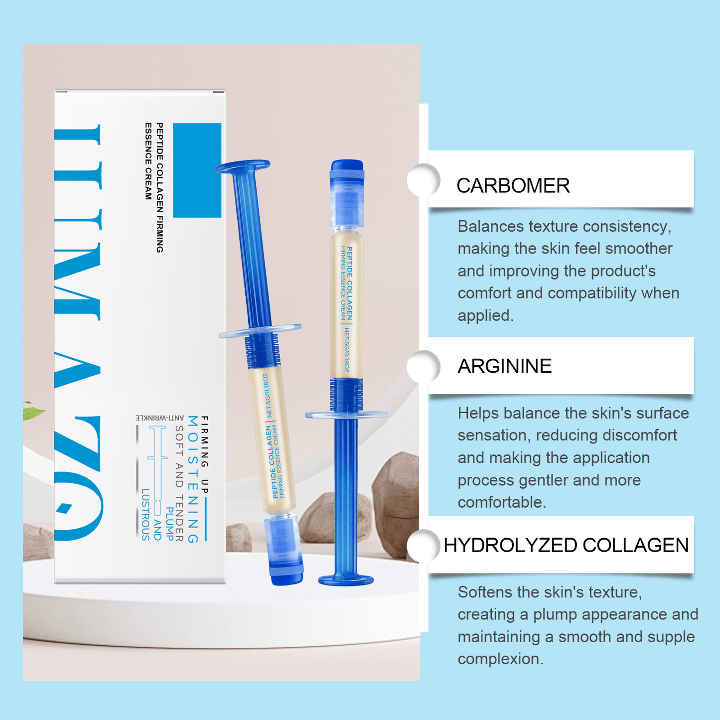 Needle-Free Polypeptide Collagen Filler