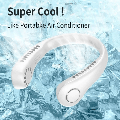 🔥Last Day 50% OFF - 🍃360° Portable Bladeless Neck Fan