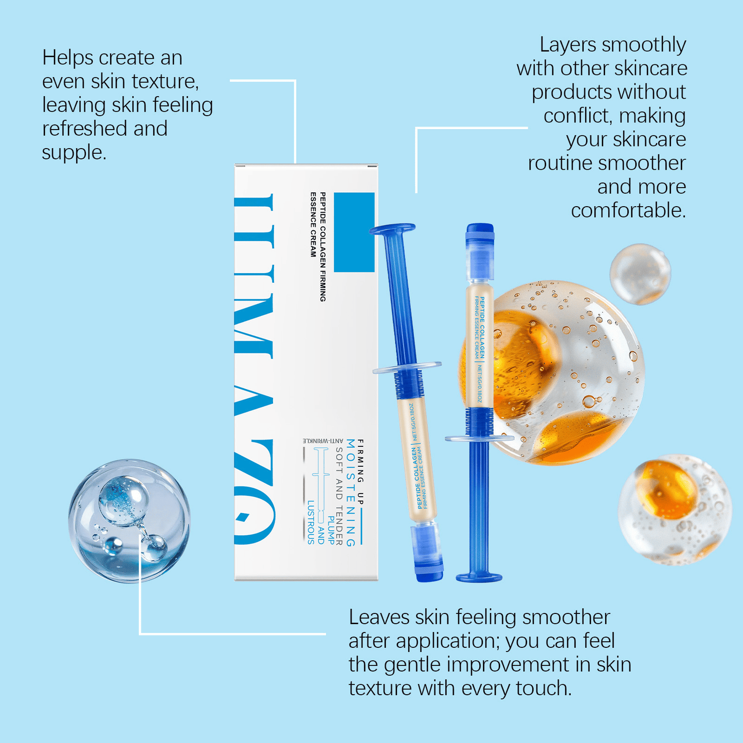 Needle-Free Polypeptide Collagen Filler