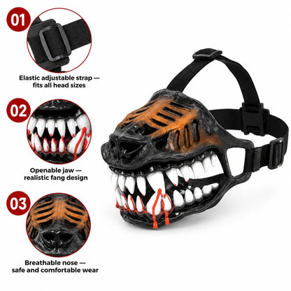 🎃 EARLY HALLOWEEN 49% OFF-🐶Hell Hound Monster Muzzle(📦Buy 2 & Get FREE Shipping)