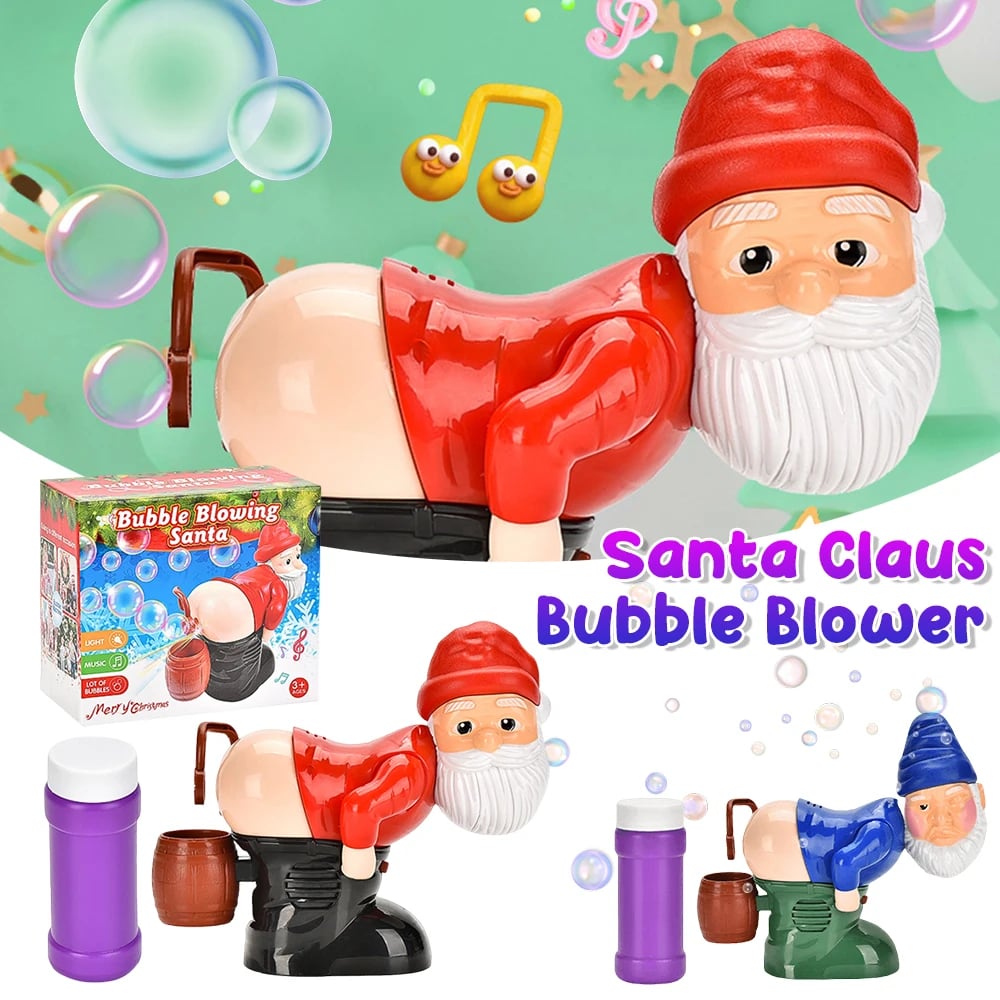 ✨🎁 Santa Claus Fart Bubble Blower 🎉🎄✨🎊