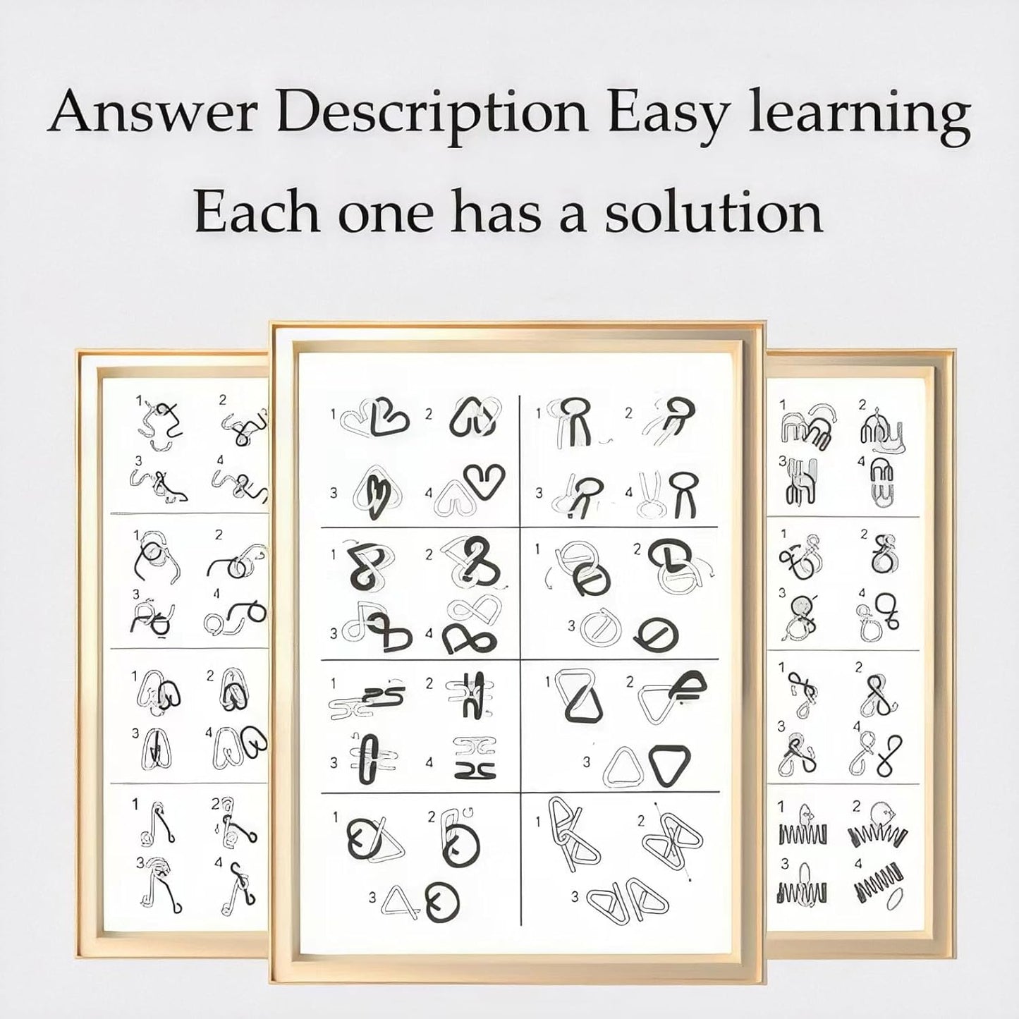 The Best Holiday Gift🎁 Metal Montessori Puzzle Solving