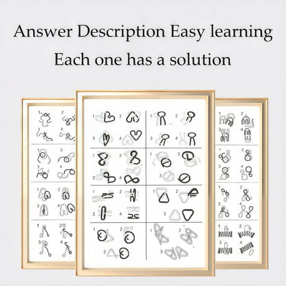 The Best Holiday Gift🎁 Metal Montessori Puzzle Solving