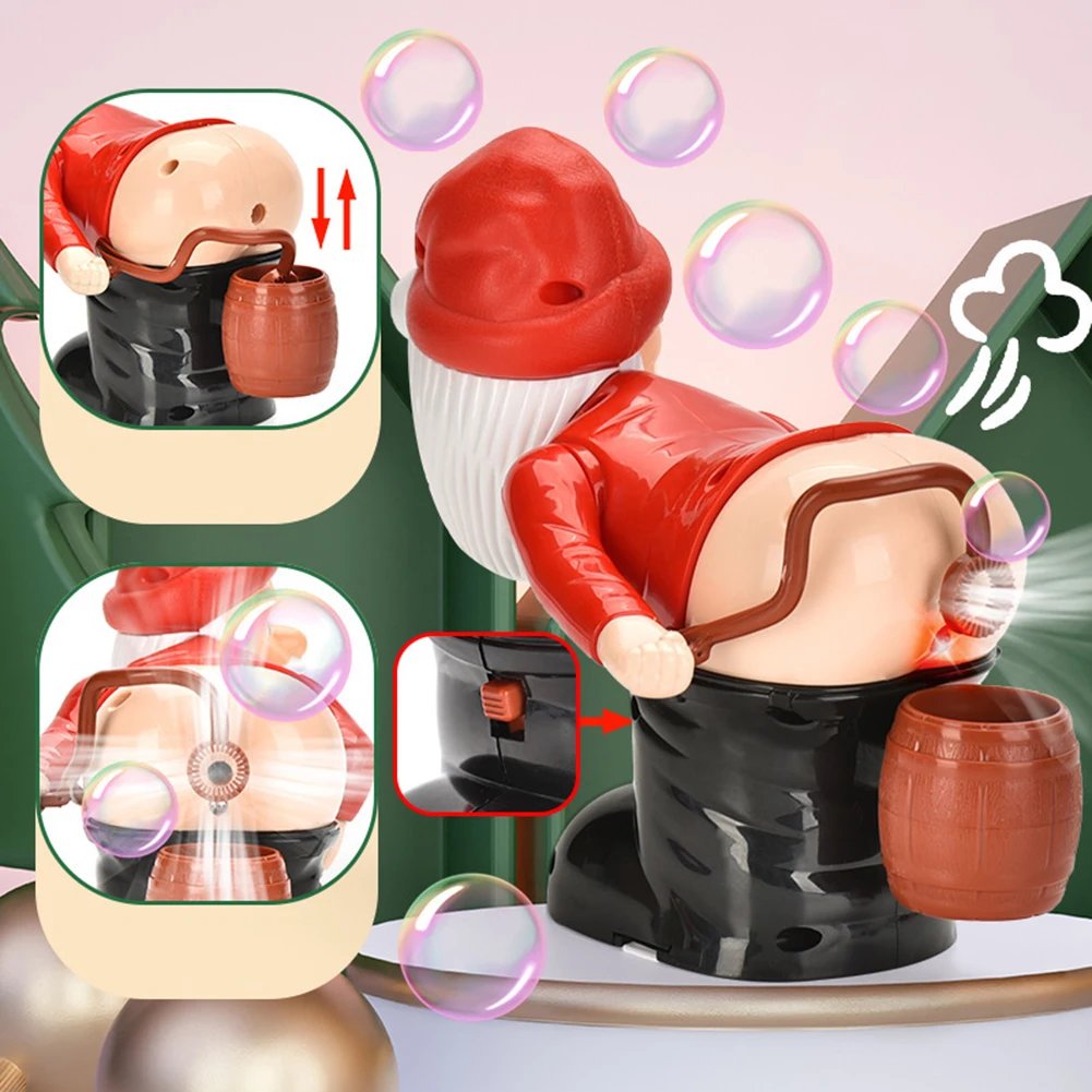 ✨🎁 Santa Claus Fart Bubble Blower 🎉🎄✨🎊