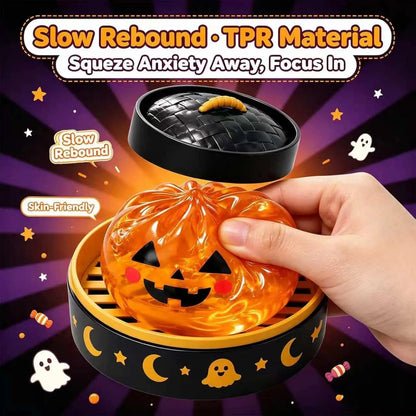 ⚡Hot Sales 49% OFF🔥Cute Halloween Scary Ghost Maruko Squeeze Toy Set | Portable Stress Relief Toys, Halloween Party Fillers & Holiday Gifts