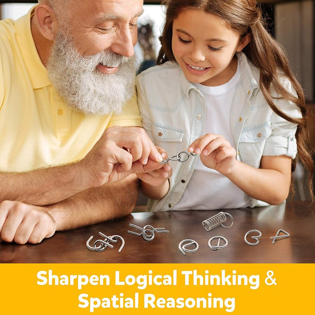 The Best Holiday Gift🎁 Metal Montessori Puzzle Solving