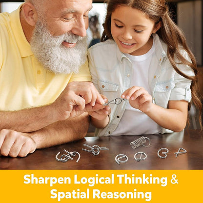 The Best Holiday Gift🎁 Metal Montessori Puzzle Solving