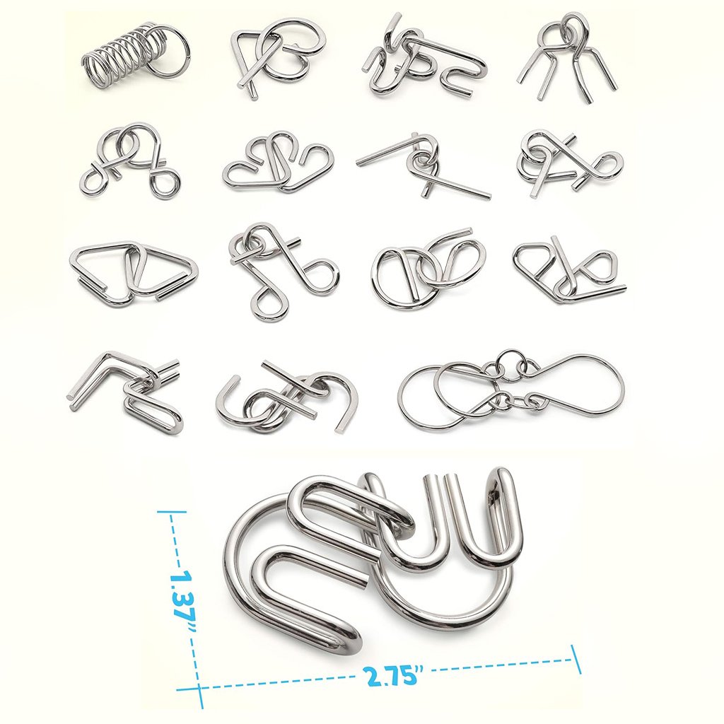 The Best Holiday Gift🎁 Metal Montessori Puzzle Solving