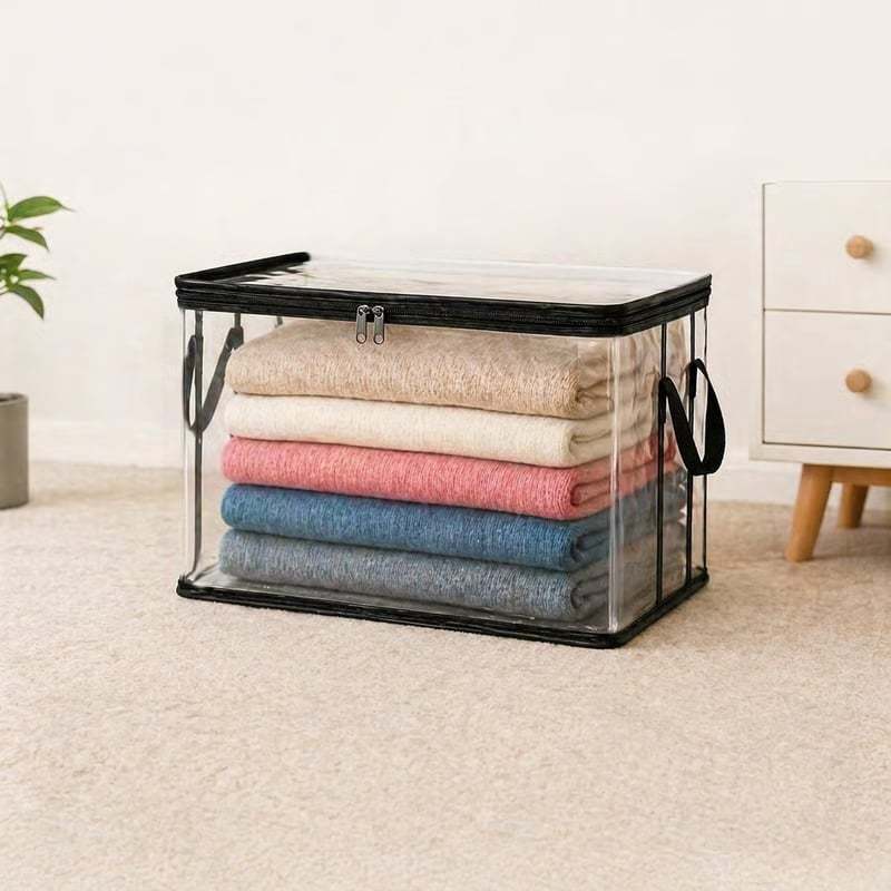 🔥Limited TimePromotion 49% OFF 📦Large Heavy-Duty Thick Plastic Clear Storage Bag for Clothes, Moving & Storage