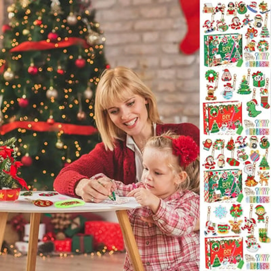 🎄Christmas Diamond Painting Sticker Kit