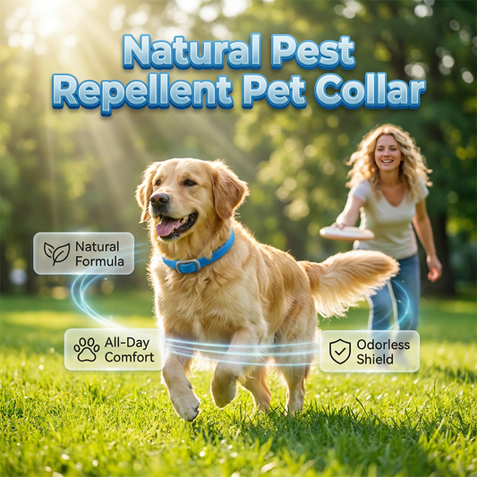 🥳2026 HOT SALE🥳💞50K+ SOLD!🔥Natural Essential Oil Pet Pest Repellent Collar